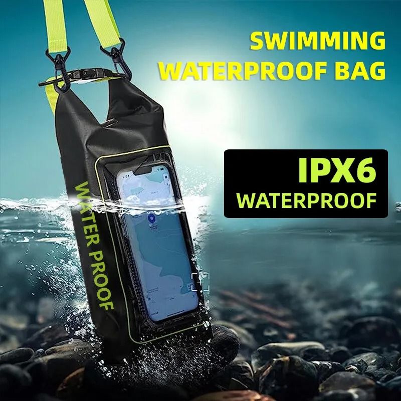 Touch Screen Transparent Dry Bag Backpack 2L and 5L
