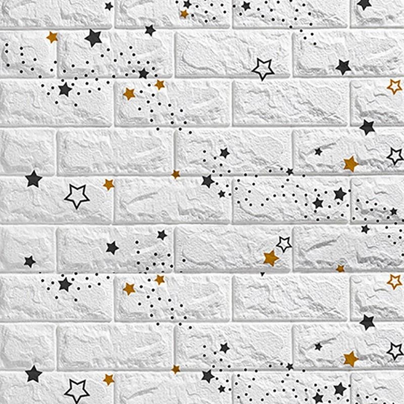 3D Brick Wall Sticker Self Adhesive Foam Wall Panel Waterproof Wallpaper