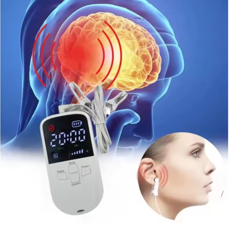 CES Vagus Nerve Stimulation Clip Ear Sleep Aid Device for Relaxation & Restful Sleep