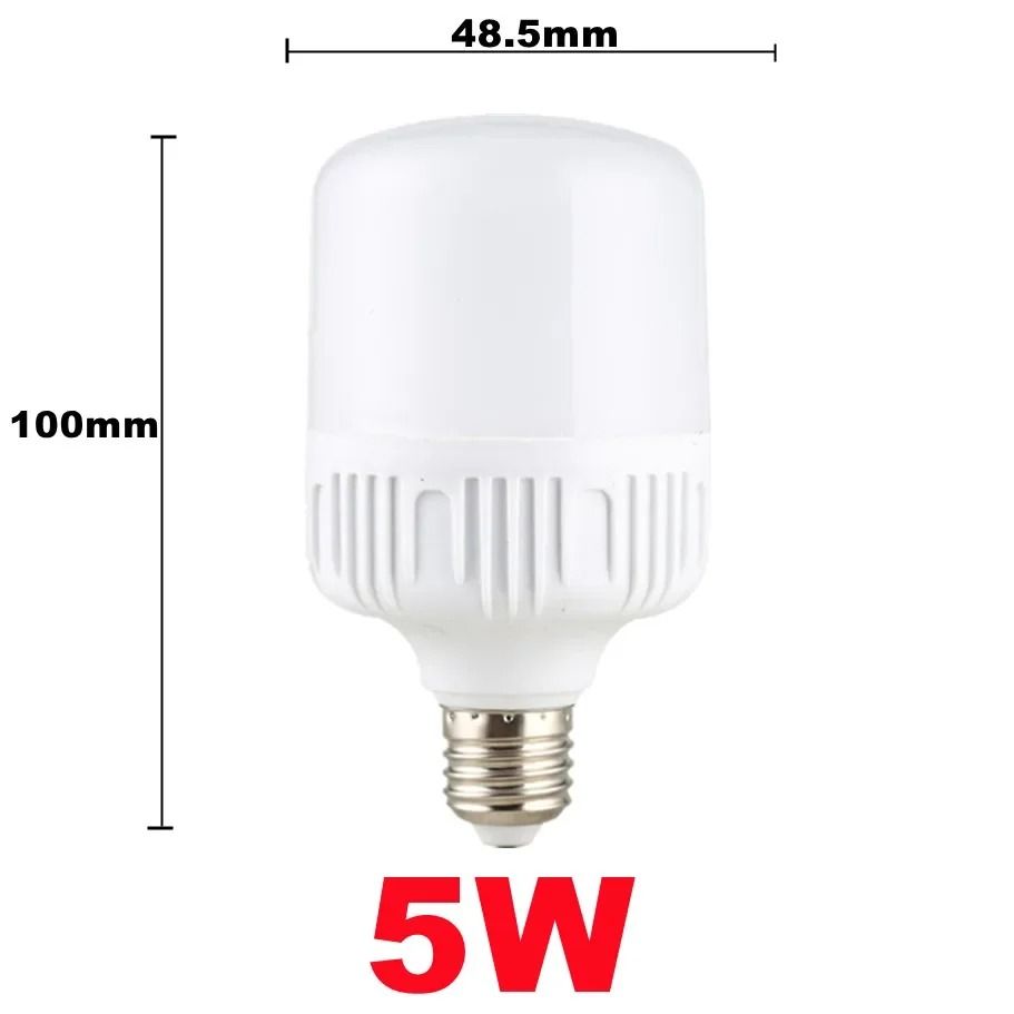 100W E27 LED Bulb – High Brightness Non-Flicker Eye Protection Light