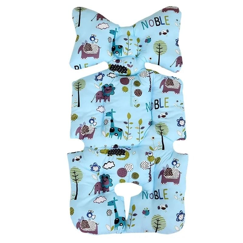 Universal Cotton Baby Stroller and High Chair Cushion Liner