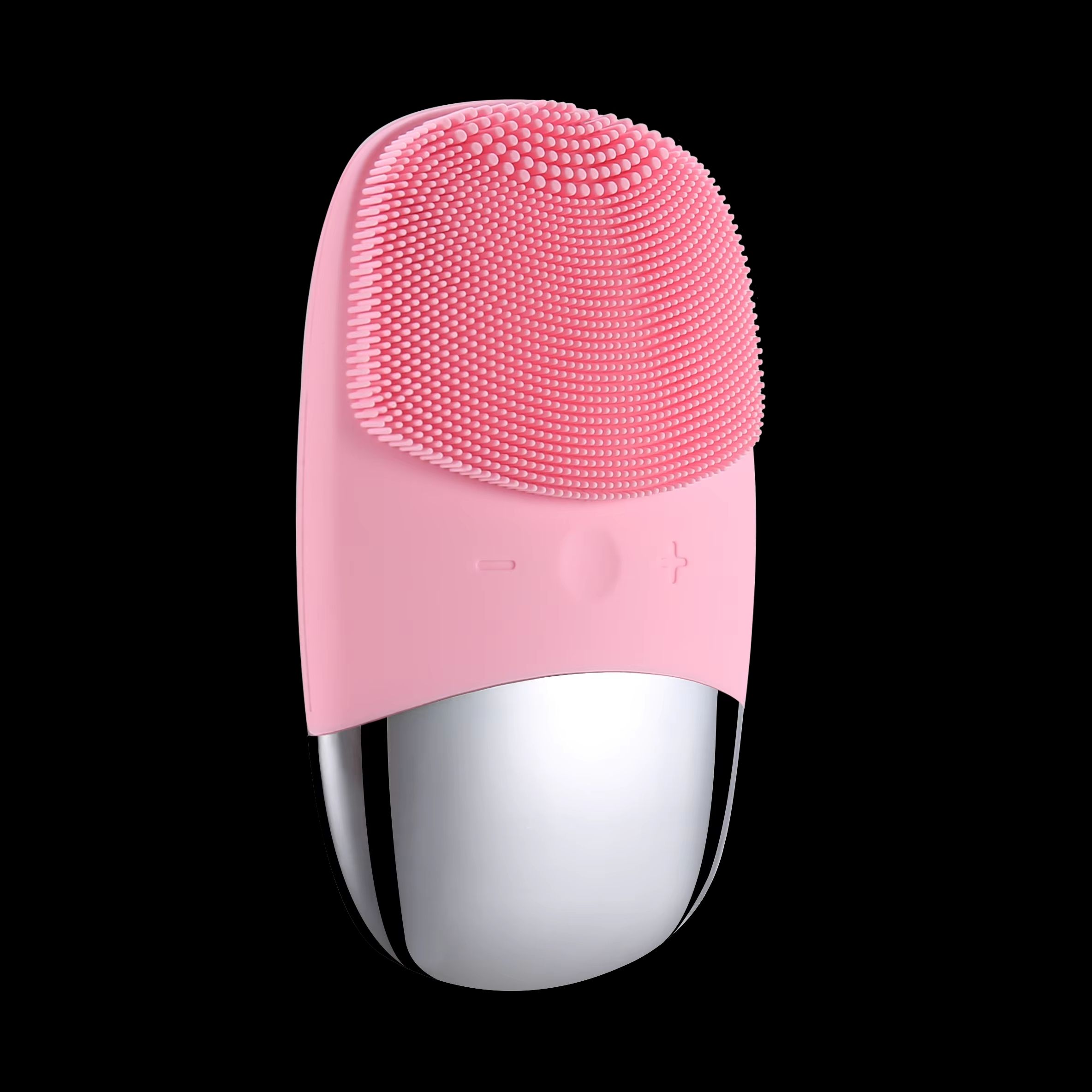 3-in-1 Electric Waterproof Silicone Facial Cleansing Brush with Deep-Clean Exfoliation and Blackhead Removal