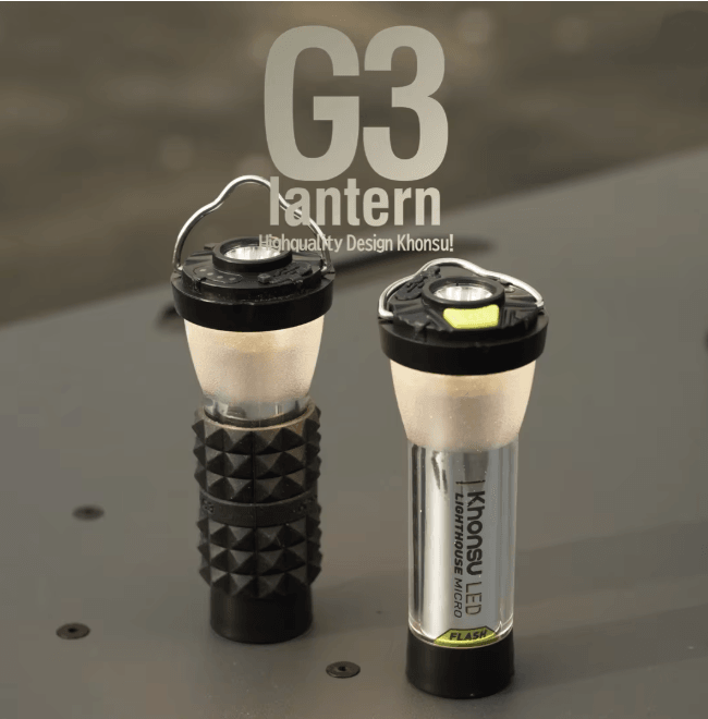 LumaTower 3000mAh LED Camping Lantern Rechargeable Tent Light