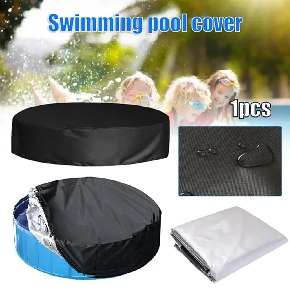 ClearGuard Swimming Pool Cover - Foldable Pool Dust Cover for Rain & Debris Protection