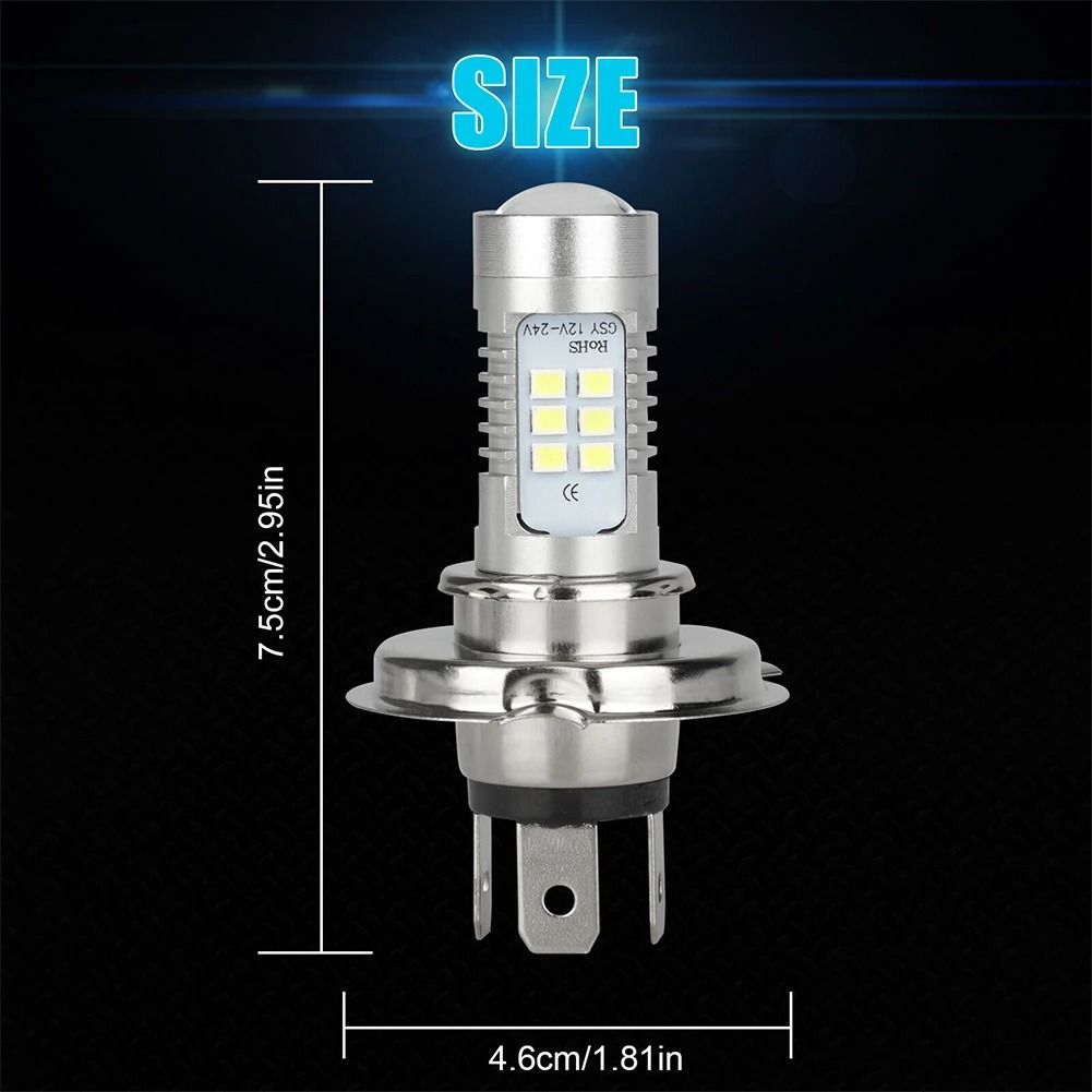 H4 9003 HB2 LED Headlight Conversion Kit Super Bright 12V White Driving Light