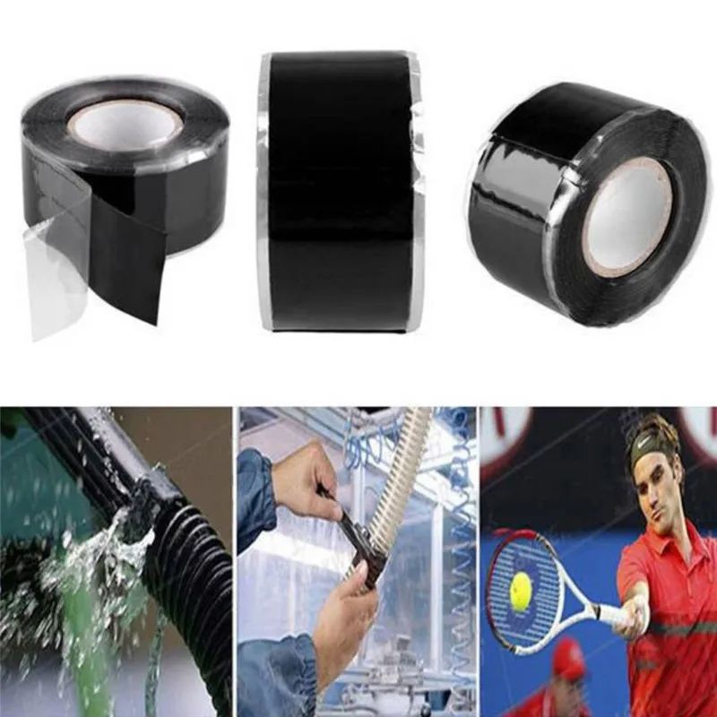 Super Strong Waterproof Silicone Tape – Leak Stopper & Duct Seal Repair Adhesive
