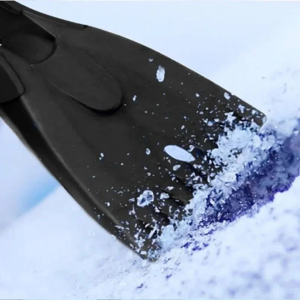 Professional Soft-Grip Car Ice Scraper and Winter Windshield De-Icer
