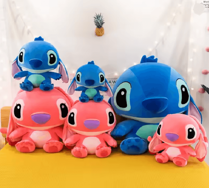 CuddleStitch Giant Plush Toy Couple Set