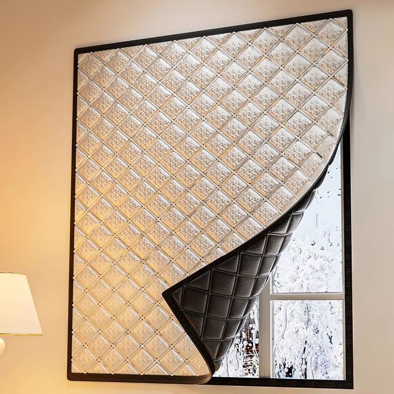 Thermal Insulated Curtains for Winter | Double Layer Sun Blocking and Noise Reducing Window Panels