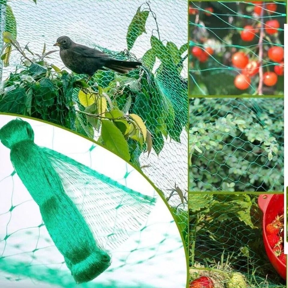 Durable Anti Bird Netting for Garden Plants, Trees, Fruits