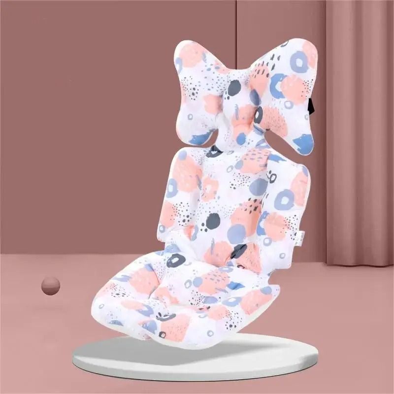 Universal Cotton Baby Stroller and High Chair Cushion Liner
