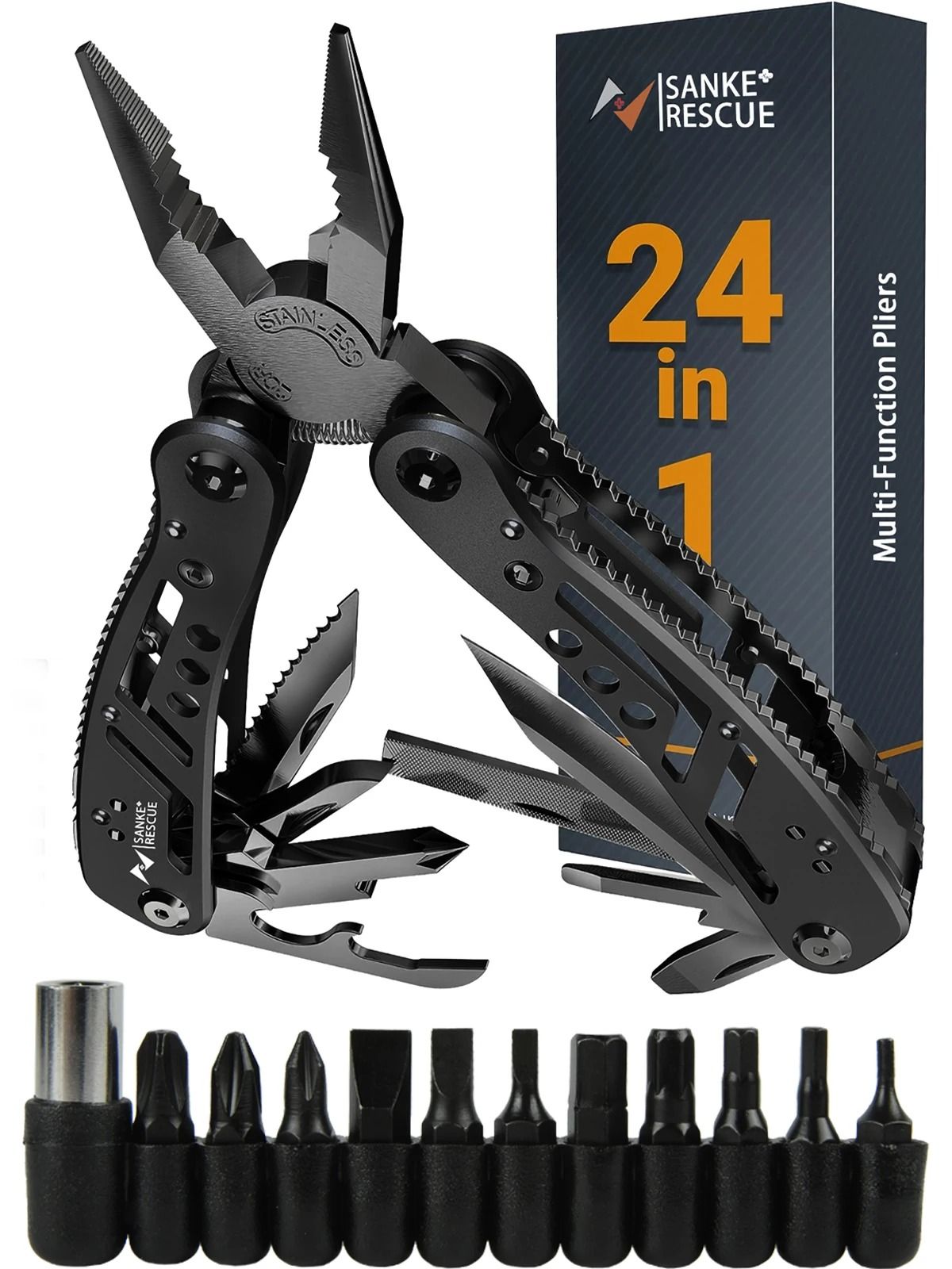 24-in-1 Multifunctional Universal Diagonal Pliers
