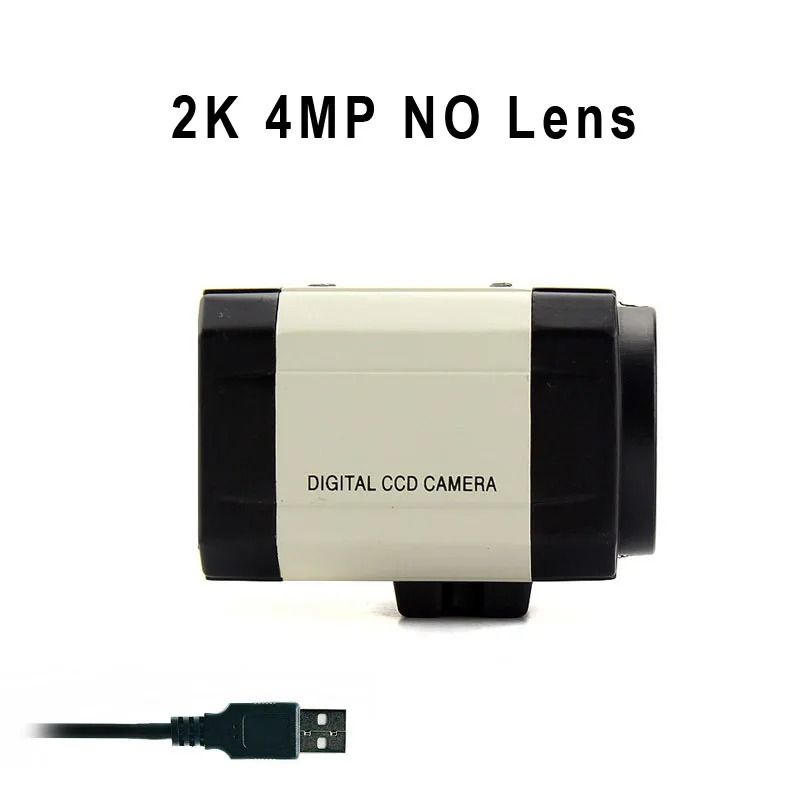 High Speed 4MP USB Webcam with Varifocal Zoom Lens Options