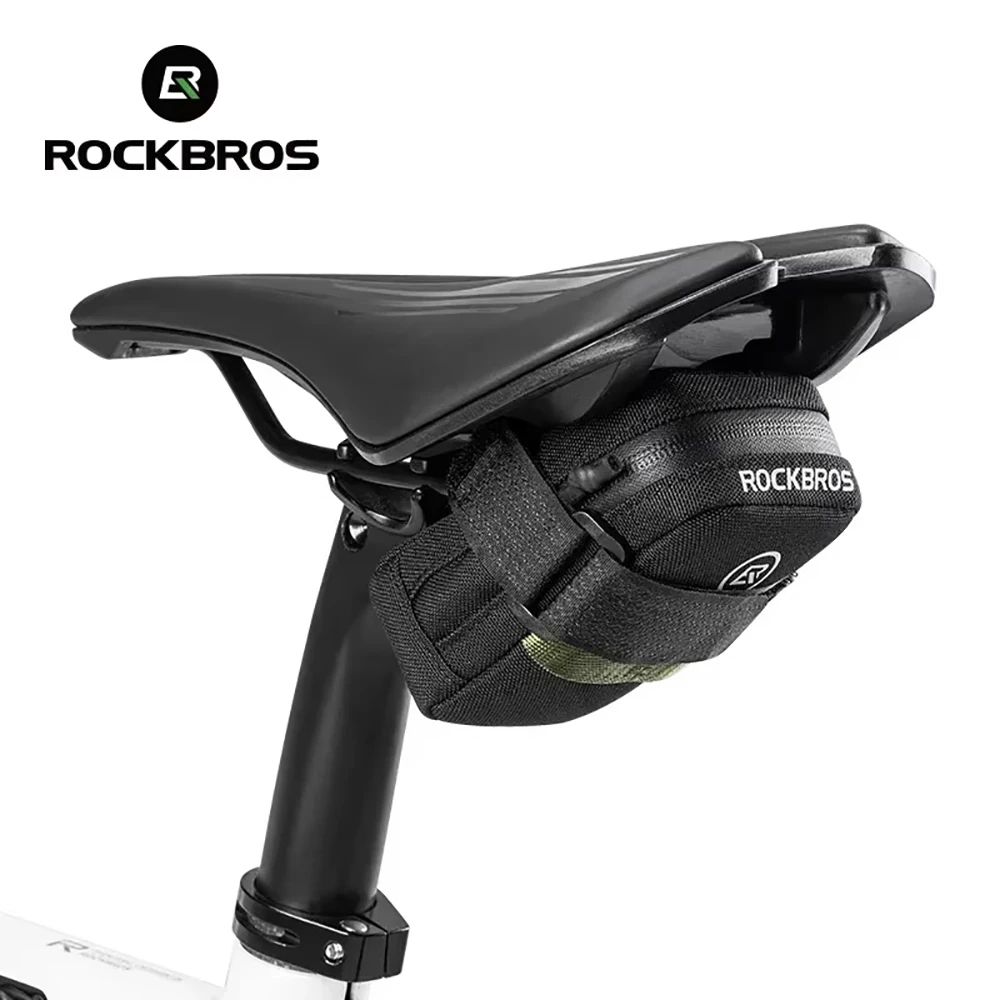 ROCKBROS Mini bike saddle bag Waterproof Compact MTB and Road Under-Seat Pouch