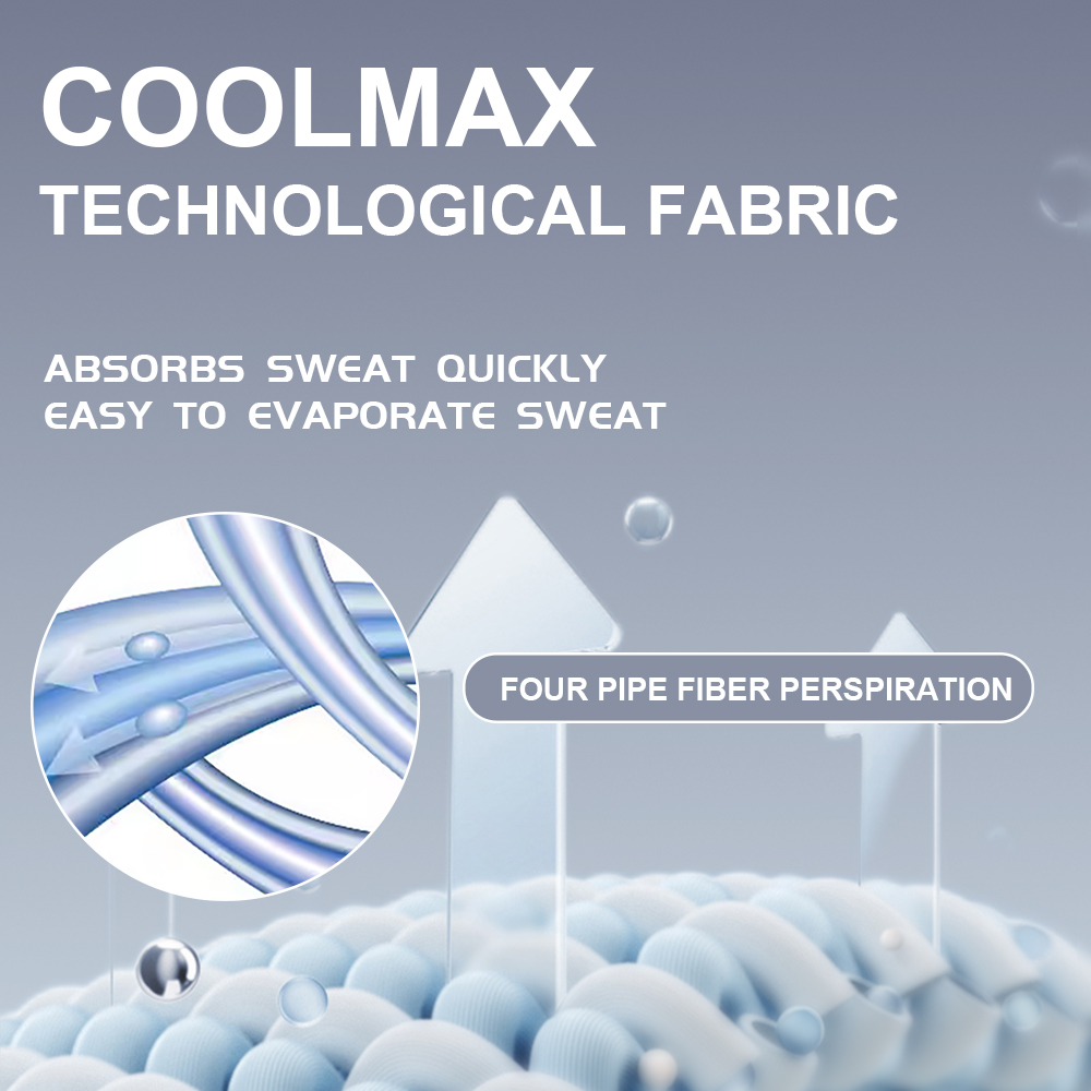 Coolmax Sports Socks Five Toe High Performance Athletic Running Socks Breathable Shock-Proof Comfy Knitted Elastic Fit