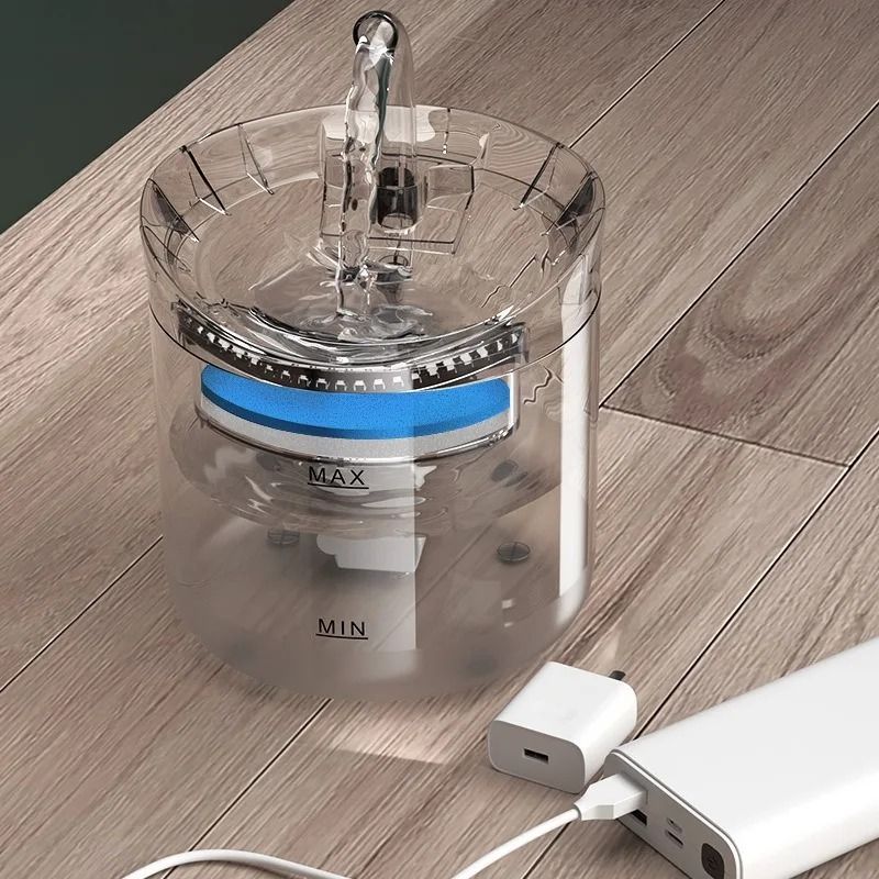 Automatic Cat Water Fountain Quiet Pet Water Fountain with Fresh Water Circulation