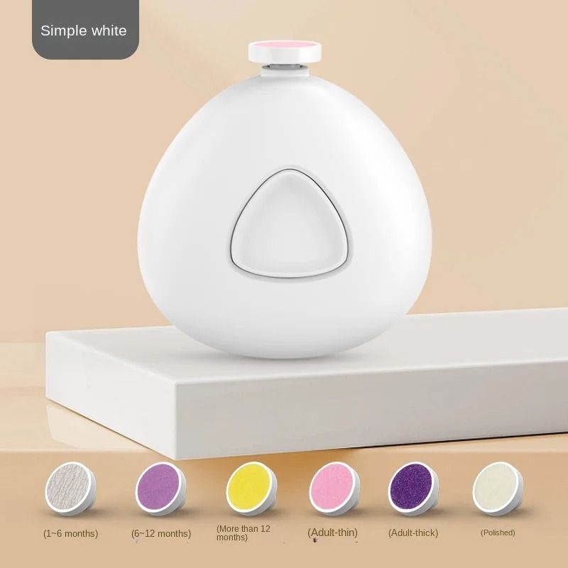 Electric Safe-Touch Baby Nail Polisher & Trimmer