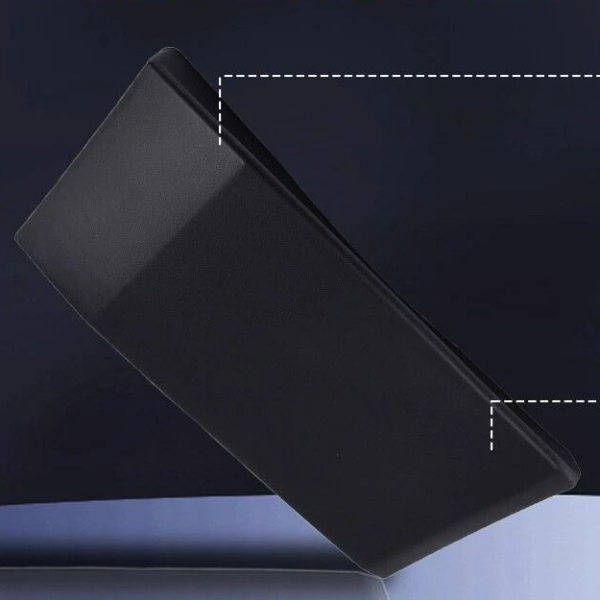 DRIVER LEFT SIDE PILLAR MOLDING TRIM Black, Durable ABS Material, Simple Installation, Tested for Performance