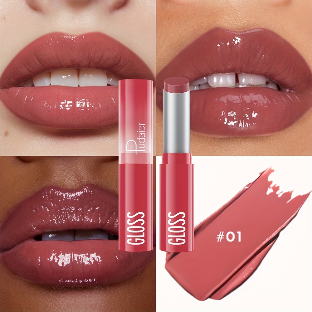 Waterproof Lip Gloss Plumping Shine Matte Nude Long Lasting Finish