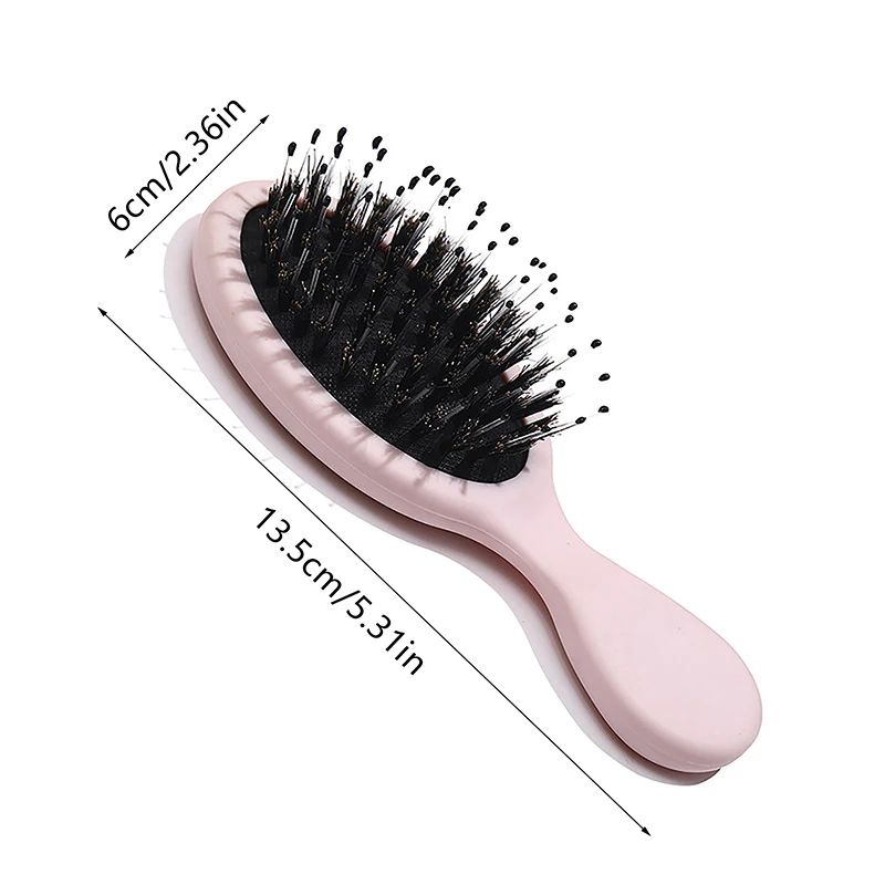 Natural Boar Bristle Oval Hair Brush