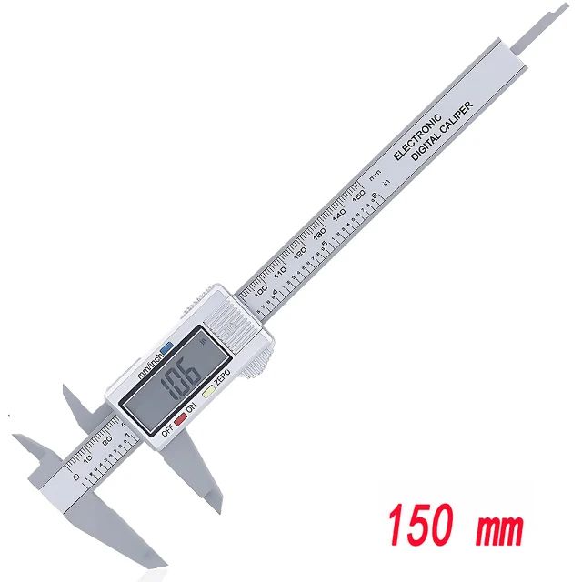Digital Vernier Caliper 100mm / 150mm – Carbon Fiber Electronic Measuring Tool