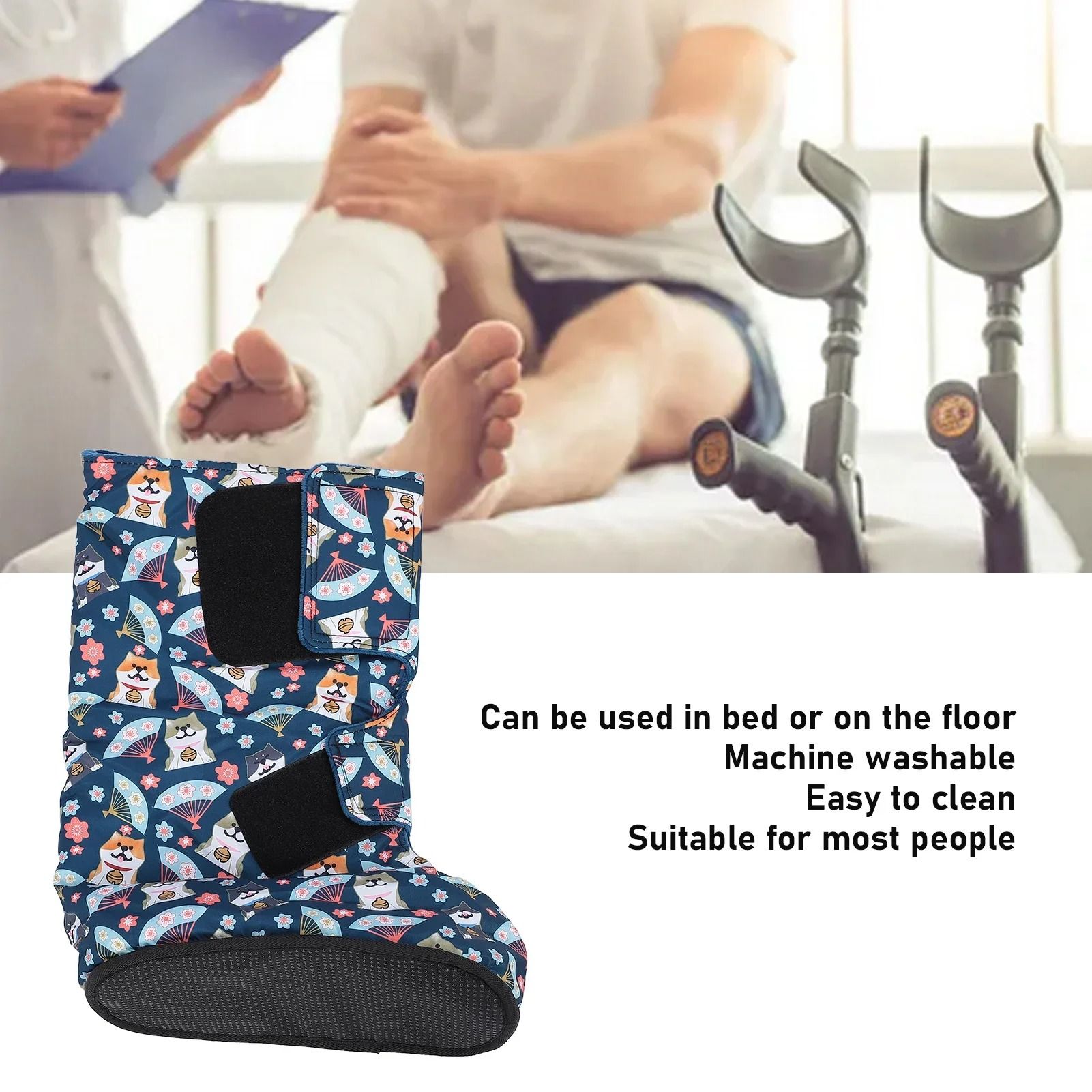 Plaster Foot Walking Hub and High-Fidelity Rehabilitation Logistics Architecture