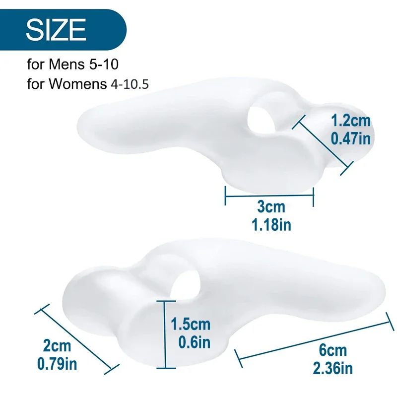 Soft Comfort Bunion Corrector – Adjustable Big Toe Corrector Brace for Nighttime Relief
