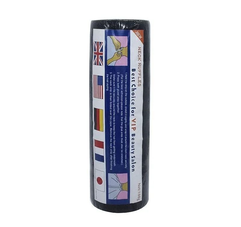 Disposable Barber Neck Paper Rolls Professional Salon Neck Strip Pack