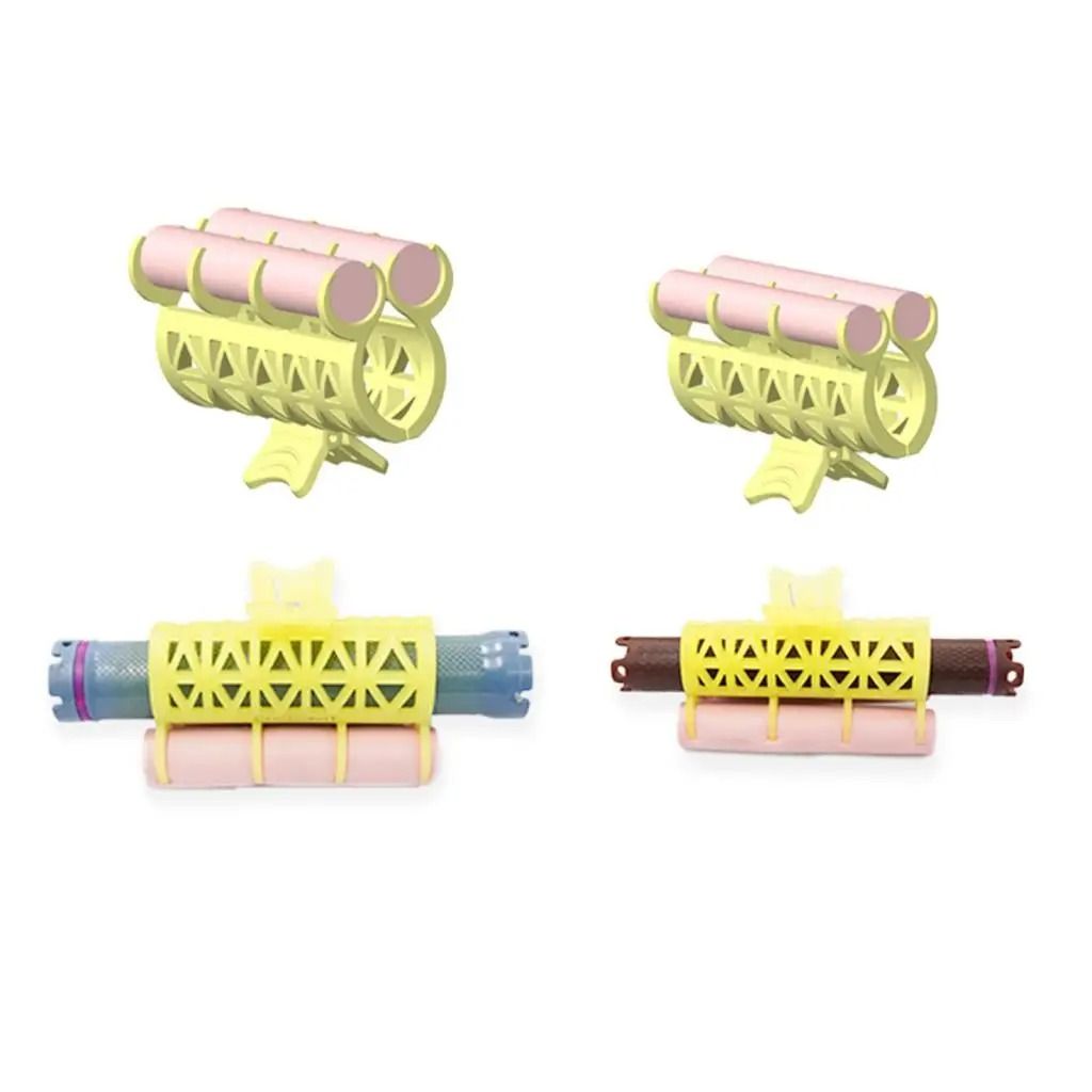 Professional Hair Perm Rods and Roller Clips Heatproof Curling Set
