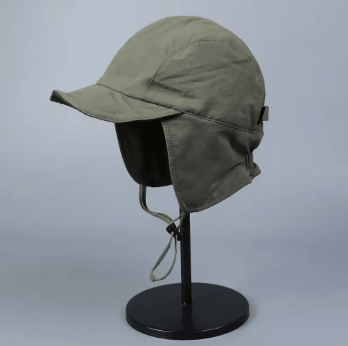 Japanese Retro Velvet Pilot Hat Windproof Winter Bomber Cap