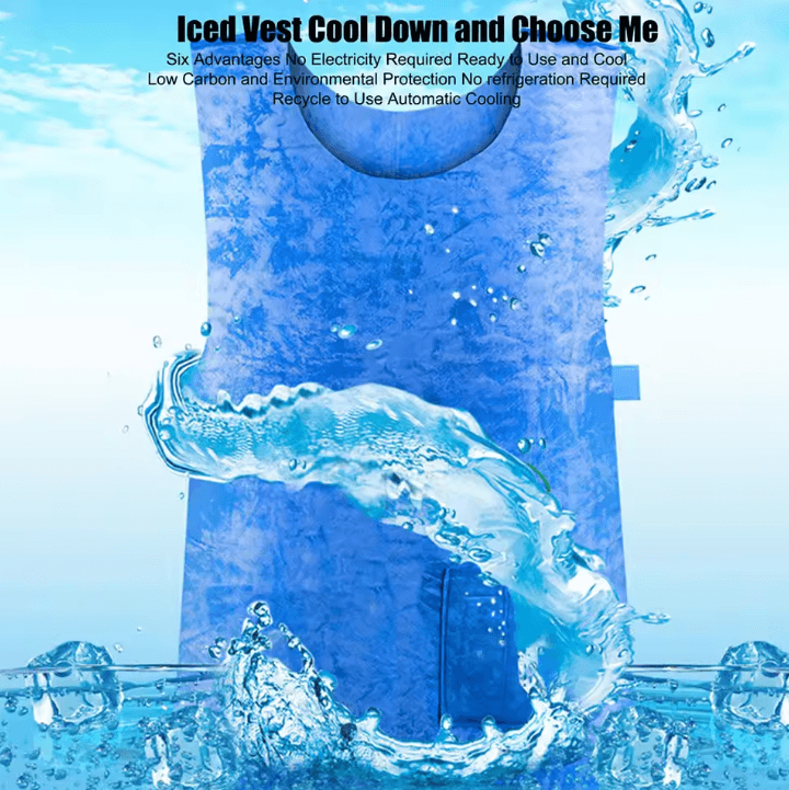 Summer Cooling Vest – Lightweight Evaporative Cooling Undershirt for Sports & Outdoor Work