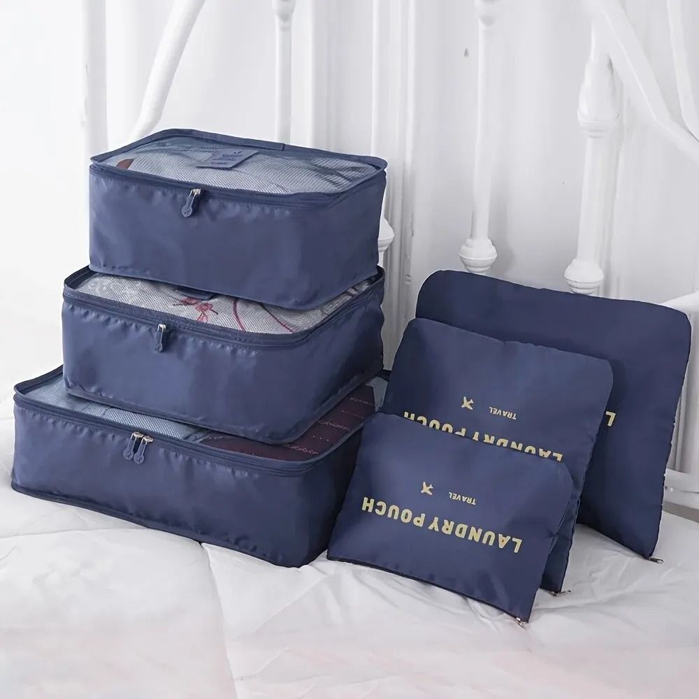 6-Piece Travel Luggage Packing Cube Set