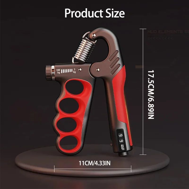 Adjustable Hand Grip Strengthener and Wrist Expander