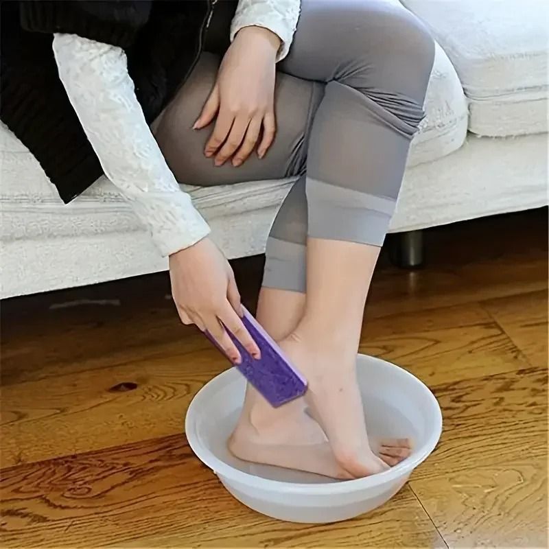 2 Piece Foot Pumice Stone Set for Callus and Dead Skin Removal
