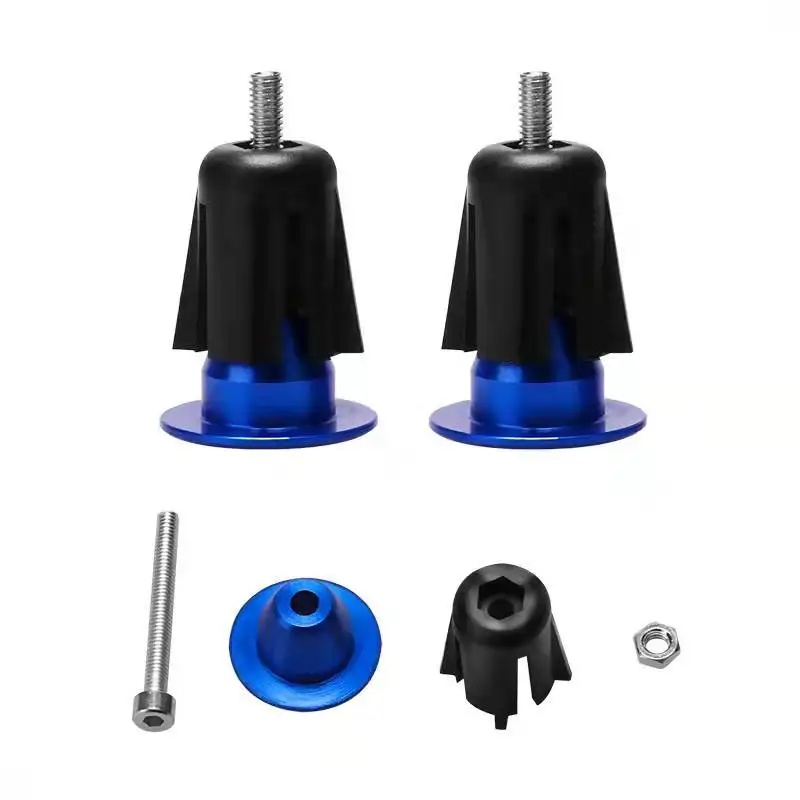 Aluminum Alloy Bike Handlebar End Caps Secure Grip Plug MTB Road Bicycle Bar End Caps