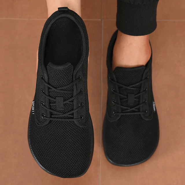 Mens Wide Toe Barefoot Canvas Sneakers