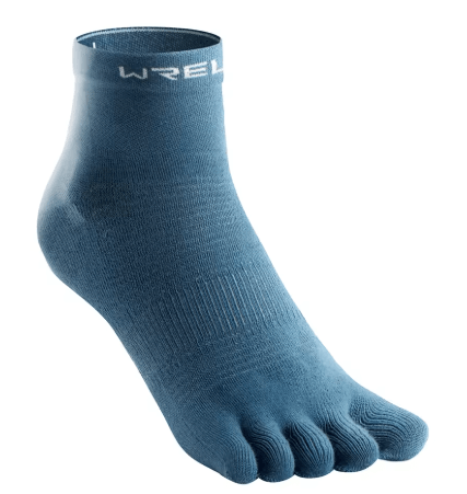 WRELS COOLMAX Split Toe Sports Socks Quick Drying Sweat Wicking Performance Socks for Running and Cycling