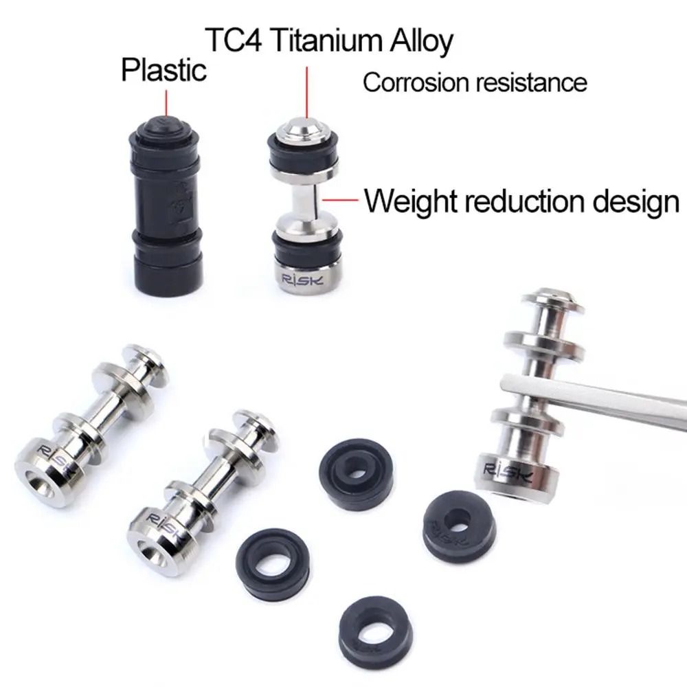 Architectural Titanium Piston Gallery | High-Fidelity Brake Lever Rod & Professional Hydraulic Repair Tech