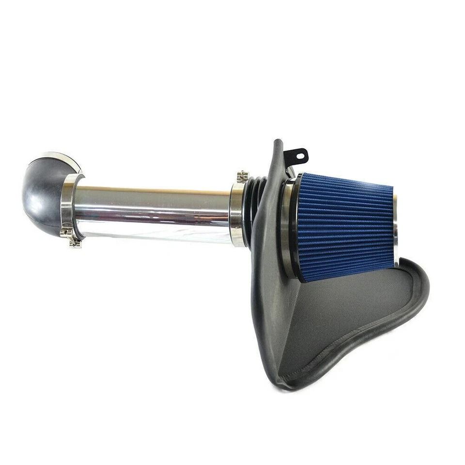 Cold Air Intake + Heat Shield for Challenger Charger Blue, Enhanced Engine Power