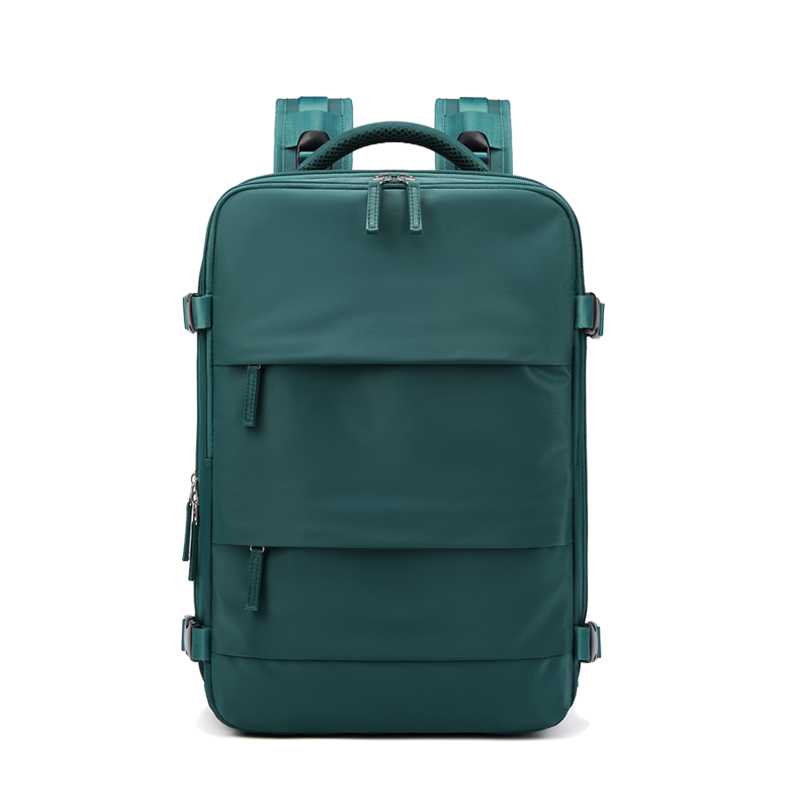 Waterproof Business Laptop Backpack, Women Travel Backpack with Shoe Bag