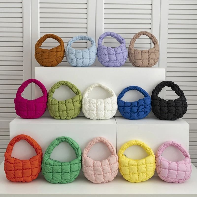 Fashion Mini Puffer Tote Bag and High-Performance Quilted Nylon Hub Architecture