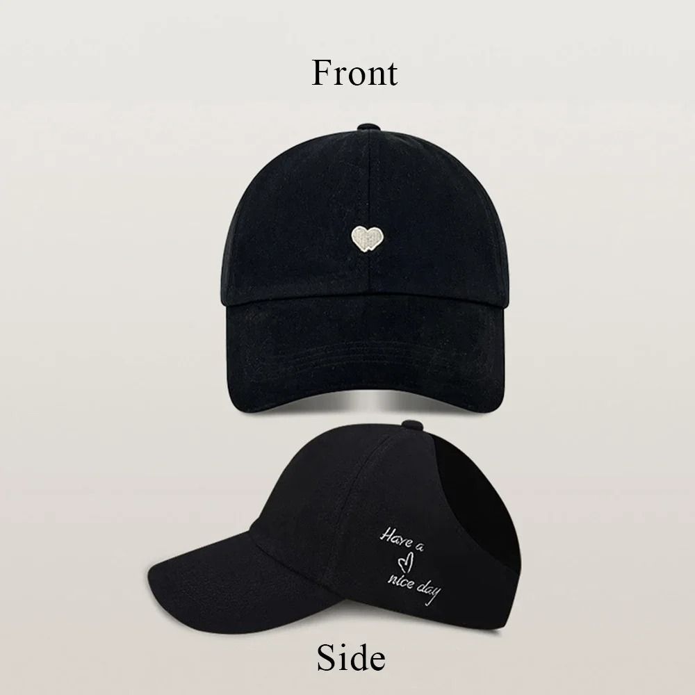 Kids Heart Design Summer Baseball Cap Empty Top Sun Hat