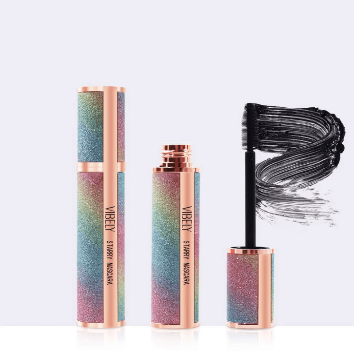 4D Brilliant Starry Sky Waterproof Mascara – Volumizing, Lengthening & Curling Lash Mascara