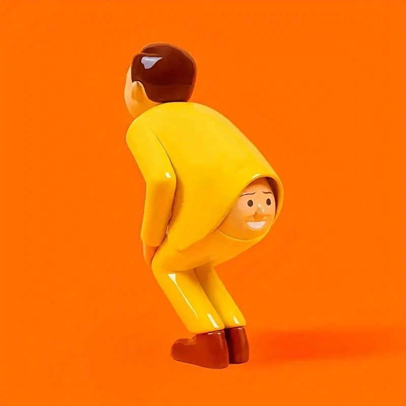 Hand Drawn Character Decorative Statue