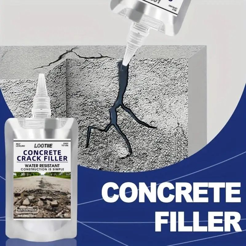 Self-Leveling Concrete Repair Adhesive – Quick-Drying Joint Sealant & Leakproof Shield