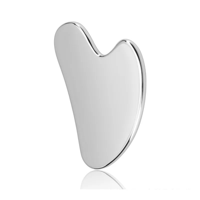 Stainless Steel Gua Sha Scraper - Facial, Neck & Body Massager Tool