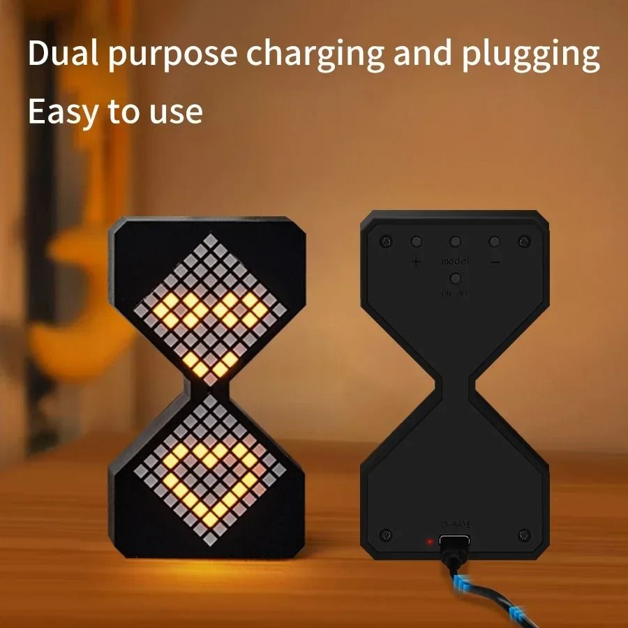 Creative DIY Digital Hourglass Electronic Toy Game Timer