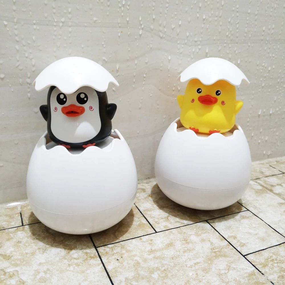 Baby Bathing Toy Duck Penguin Egg Water Spray Sprinkler