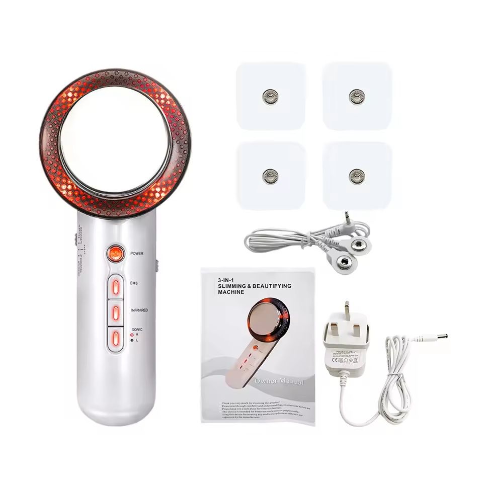 3-in-1 Ultrasonic Cavitation Body Slimming Massager with EMS and Infrared