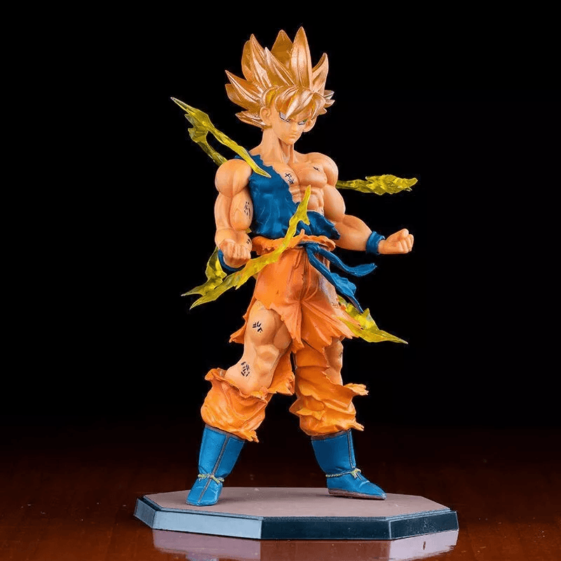 SON GOKU Dragon Ball Z Super Saiyan Anime Action Figure Collectible Model Toy Statue for Fans and Collectors